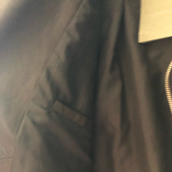 All Saints Brown Leather Biker Jacket - NWT - XS - Picture 6 of 13